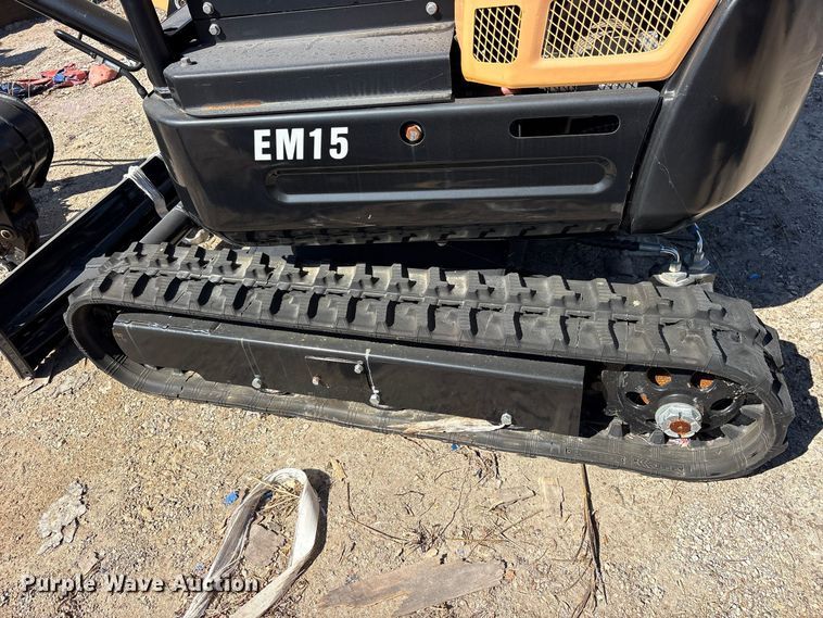 image for item ES8371 2024 Erie EM15 mini excavator