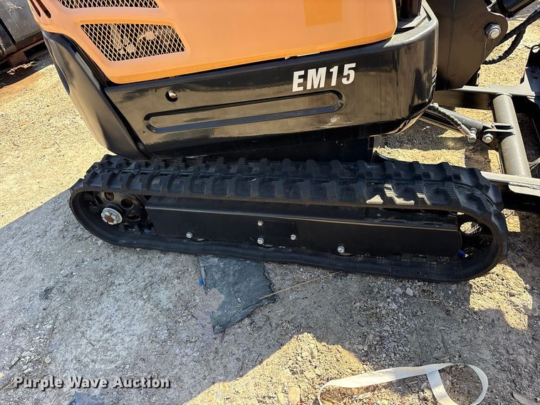 image for item ES8371 2024 Erie EM15 mini excavator