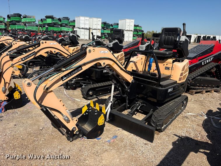 image for item ES8373 2024 Erie EM15 mini excavator