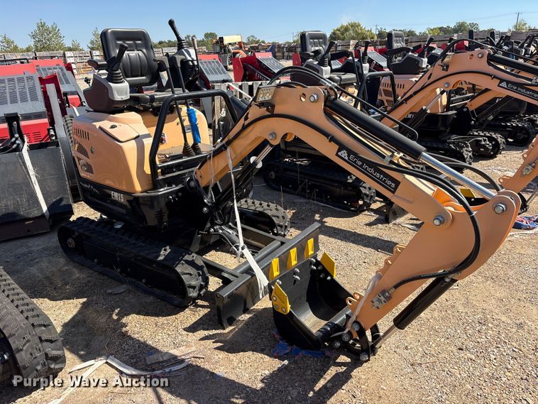 image for item ES8373 2024 Erie EM15 mini excavator