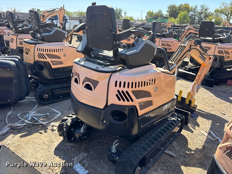 image for item ES8373 2024 Erie EM15 mini excavator