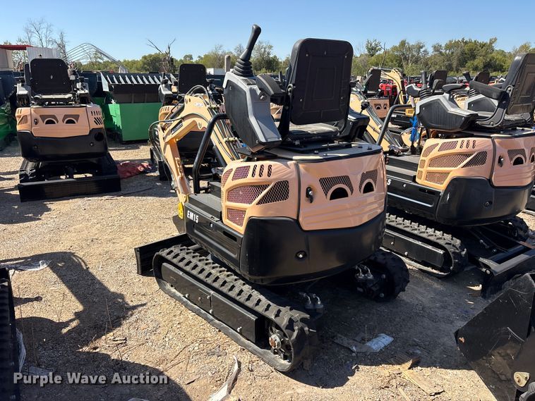 image for item ES8373 2024 Erie EM15 mini excavator