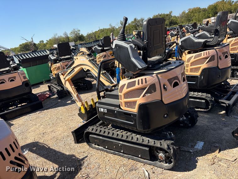 image for item ES8373 2024 Erie EM15 mini excavator
