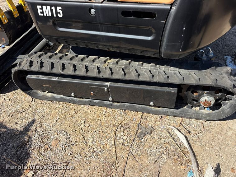 image for item ES8373 2024 Erie EM15 mini excavator