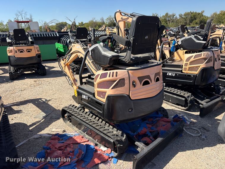 image for item ES8377 2024 Erie EM15 mini excavator