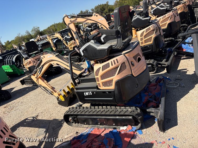 image for item ES8377 2024 Erie EM15 mini excavator