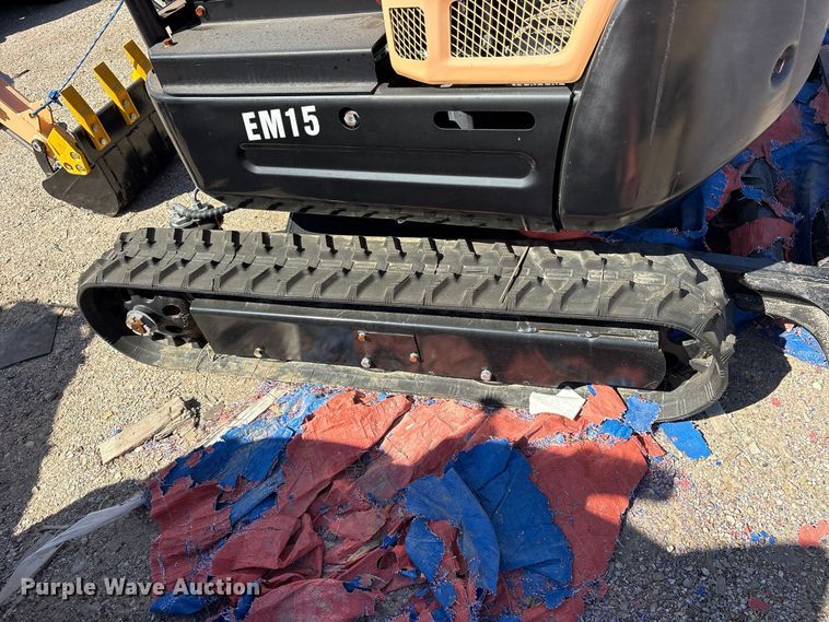 image for item ES8377 2024 Erie EM15 mini excavator