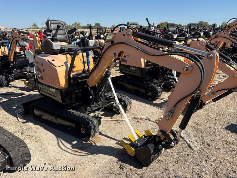 image for item ES8394 2024 Erie EM15 mini excavator