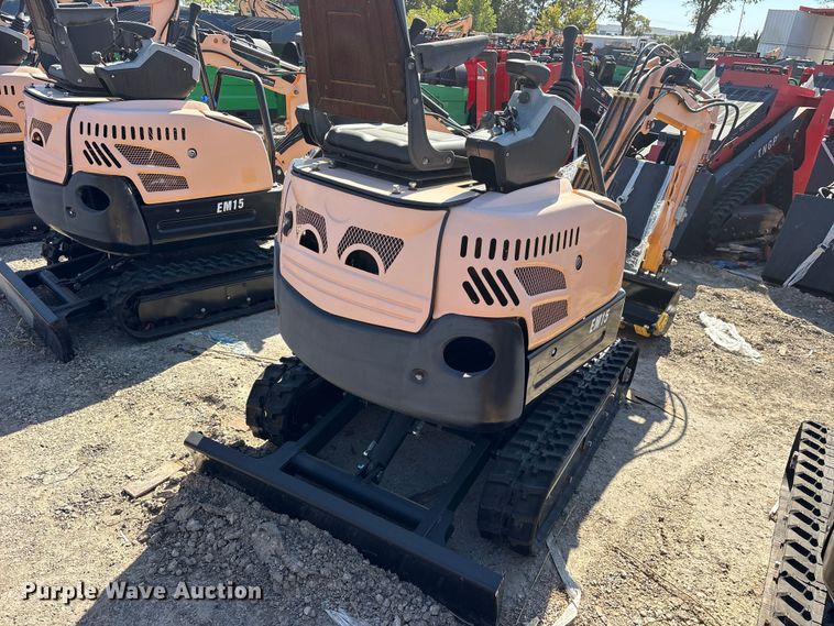 image for item ES8394 2024 Erie EM15 mini excavator