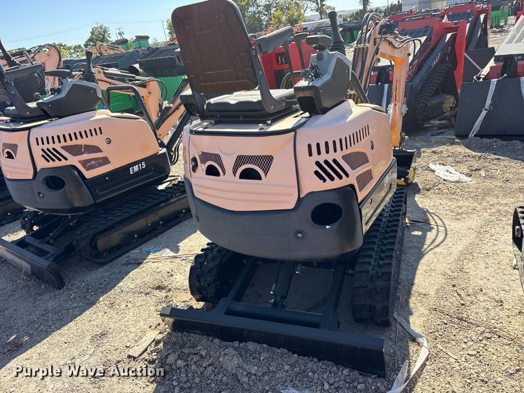 image for item ES8394 2024 Erie EM15 mini excavator
