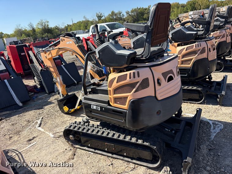 image for item ES8394 2024 Erie EM15 mini excavator