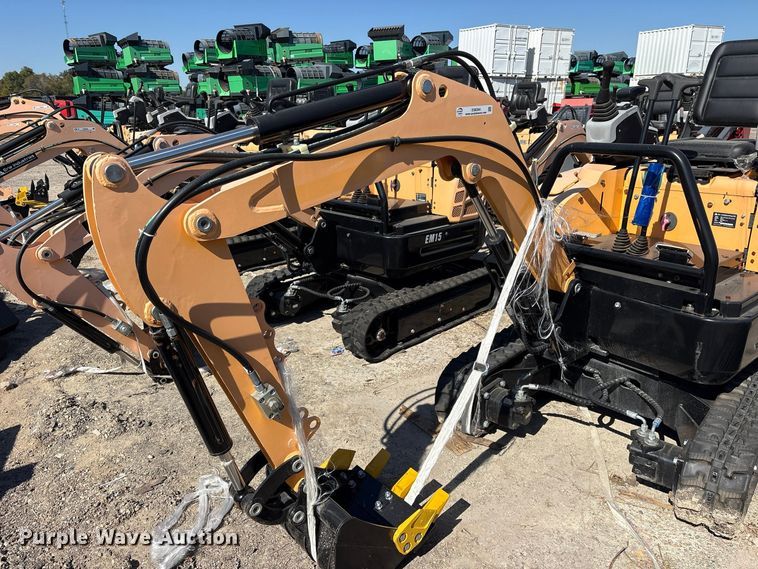 image for item ES8394 2024 Erie EM15 mini excavator