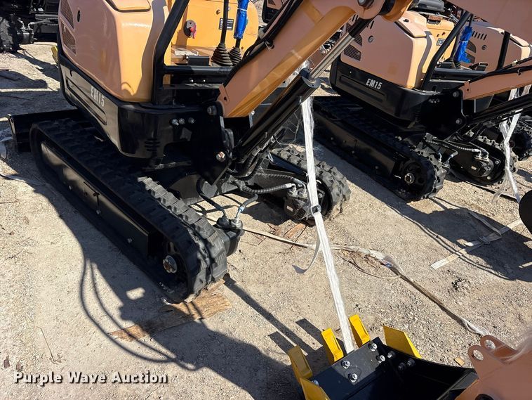 image for item ES8394 2024 Erie EM15 mini excavator