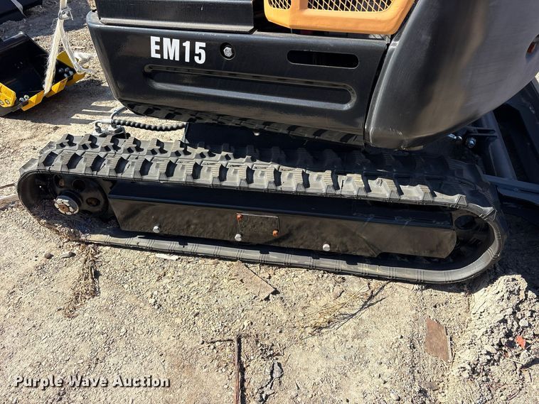 image for item ES8394 2024 Erie EM15 mini excavator
