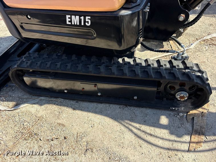 image for item ES8394 2024 Erie EM15 mini excavator