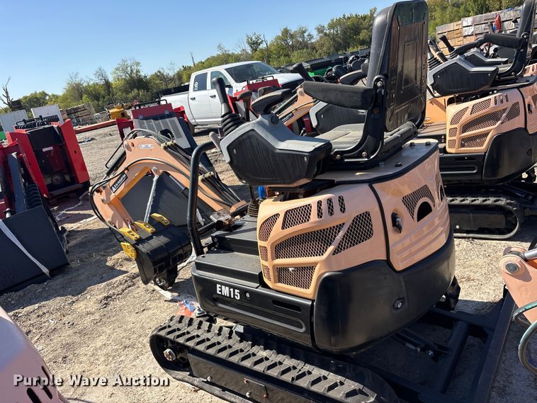 image for item ES8395 2024 Erie EM15 mini excavator