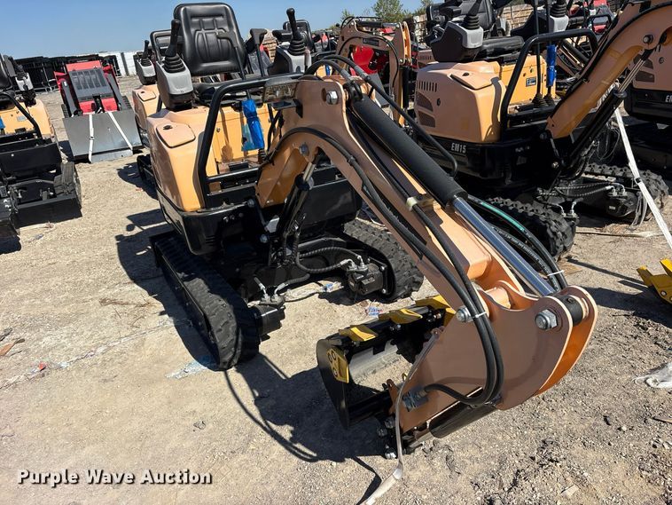 image for item ES8395 2024 Erie EM15 mini excavator