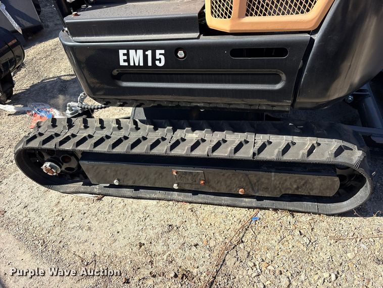 image for item ES8395 2024 Erie EM15 mini excavator