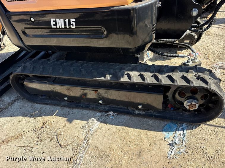 image for item ES8395 2024 Erie EM15 mini excavator