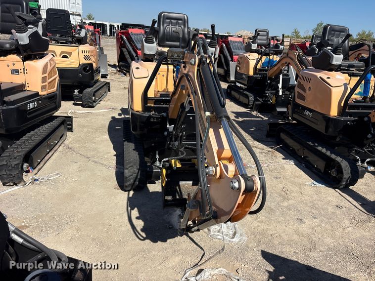 image for item ES8396 2024 Erie EM15 mini excavator