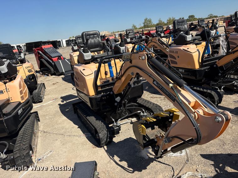 image for item ES8396 2024 Erie EM15 mini excavator