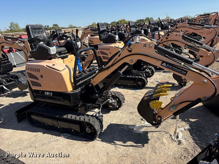 image for item ES8396 2024 Erie EM15 mini excavator
