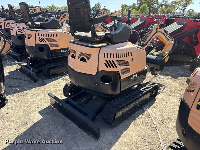 image for item ES8396 2024 Erie EM15 mini excavator