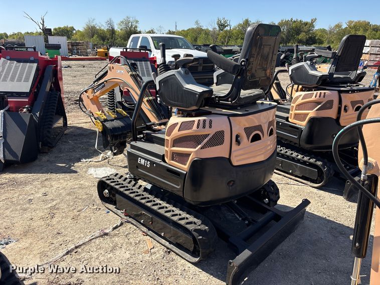 image for item ES8396 2024 Erie EM15 mini excavator
