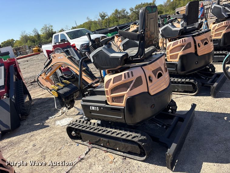 image for item ES8396 2024 Erie EM15 mini excavator