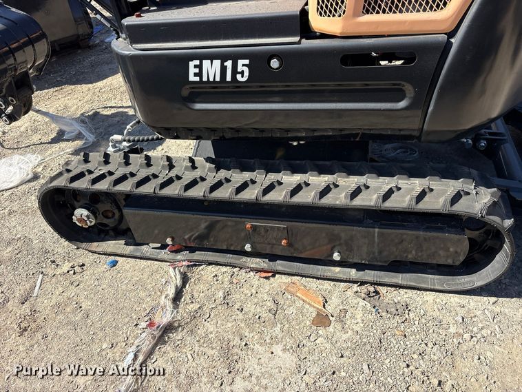 image for item ES8396 2024 Erie EM15 mini excavator