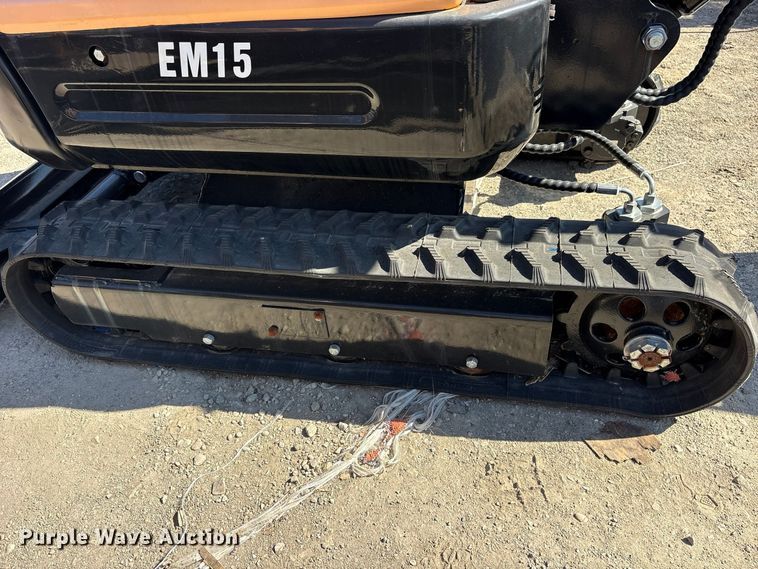 image for item ES8396 2024 Erie EM15 mini excavator