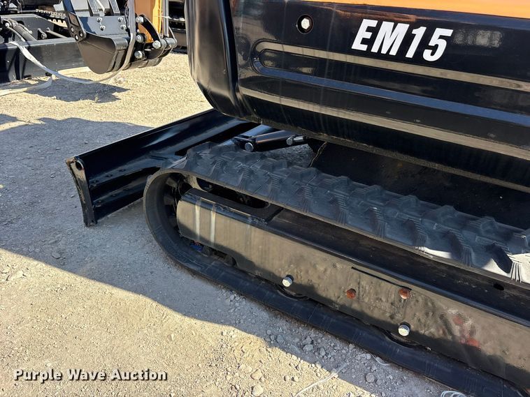 image for item ES8396 2024 Erie EM15 mini excavator