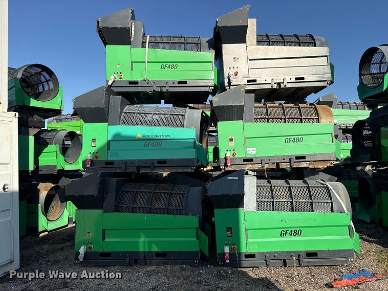 image for item ES8436 (24) Erie GF480 trommel screens