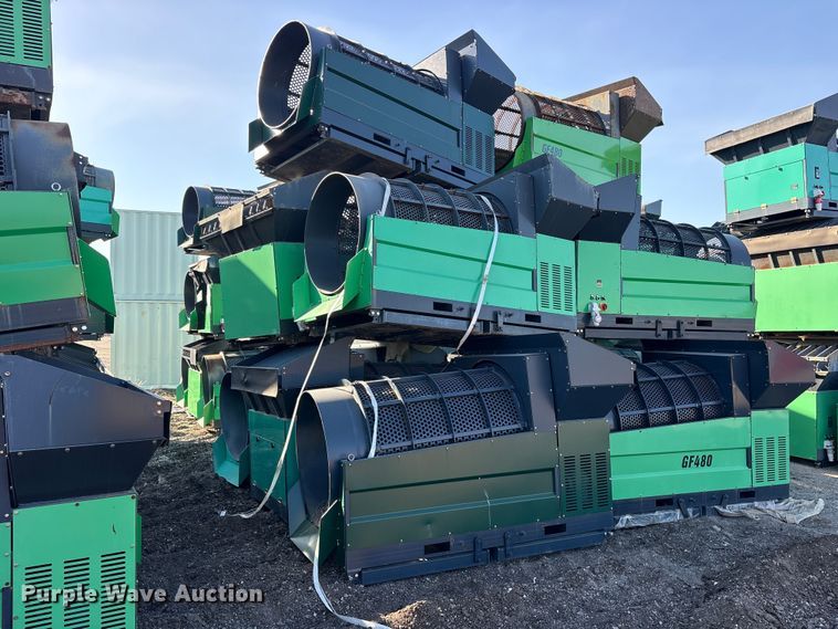 image for item ES8436 (24) Erie GF480 trommel screens