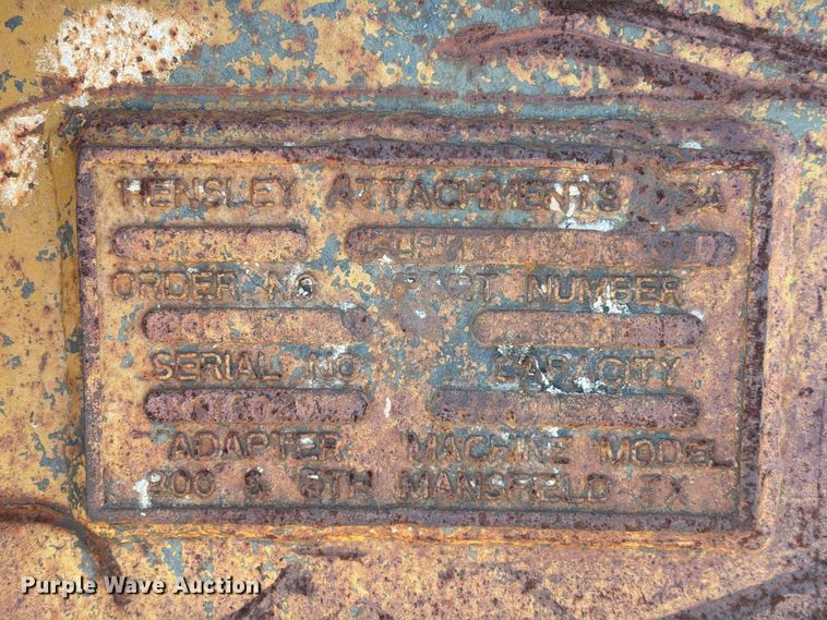 image for item EU0895 Excavator bucket