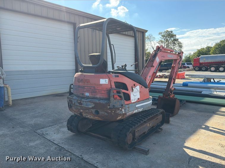 image for item EU0898 2006 Kubota KX71-3 mini excavator