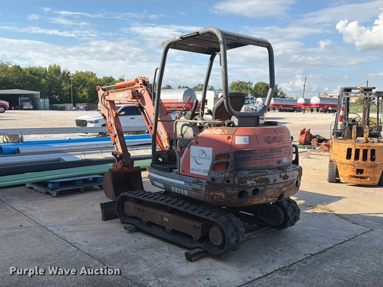 image for item EU0898 2006 Kubota KX71-3 mini excavator