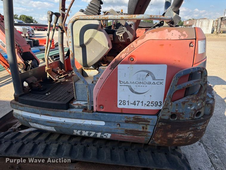 image for item EU0898 2006 Kubota KX71-3 mini excavator