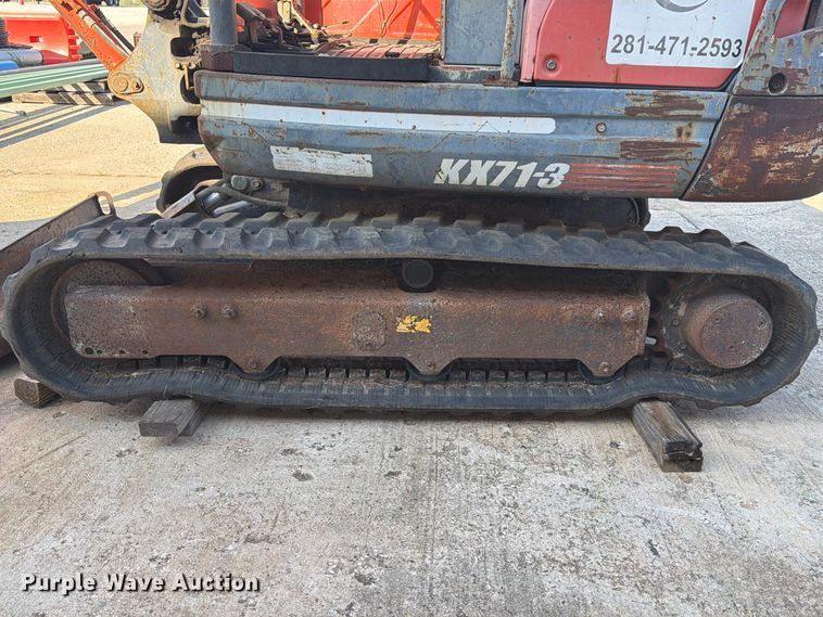 image for item EU0898 2006 Kubota KX71-3 mini excavator