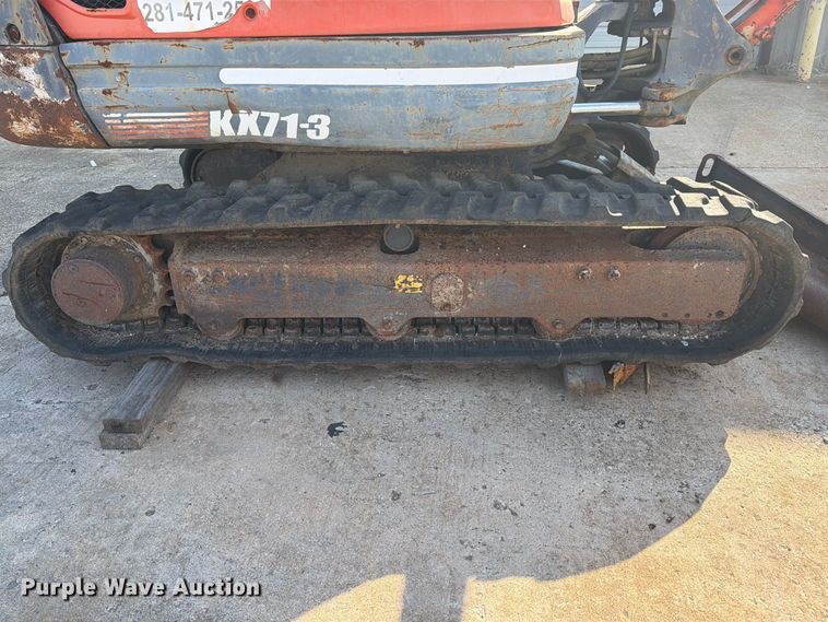 image for item EU0898 2006 Kubota KX71-3 mini excavator