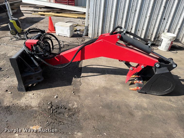 image for item EU0937 Raytree RMDB82 skid steer backhoe