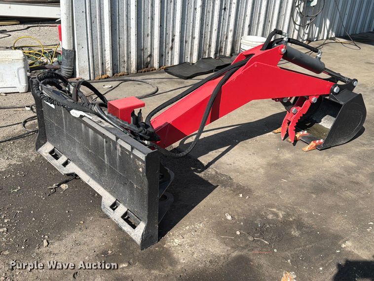 image for item EU0937 Raytree RMDB82 skid steer backhoe