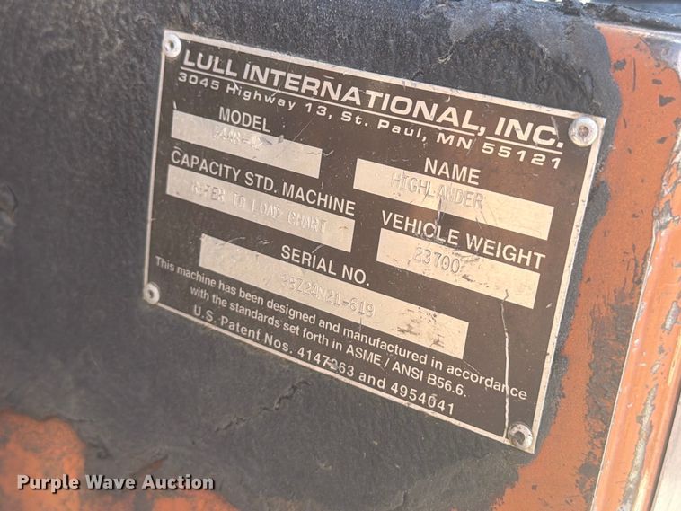image for item EW2301 1998 LULL 644B-42 telehandler