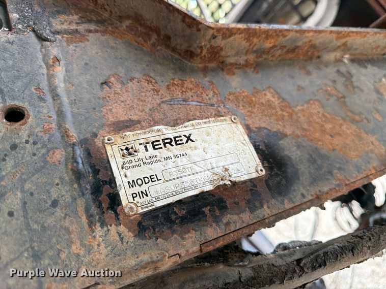 image for item EW5180 2016 Terex R350T forestry tracked skid steer