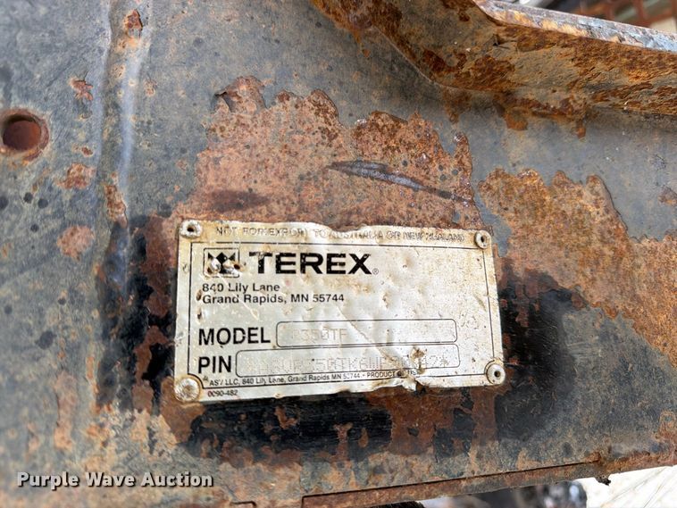 image for item EW5180 2016 Terex R350T forestry tracked skid steer