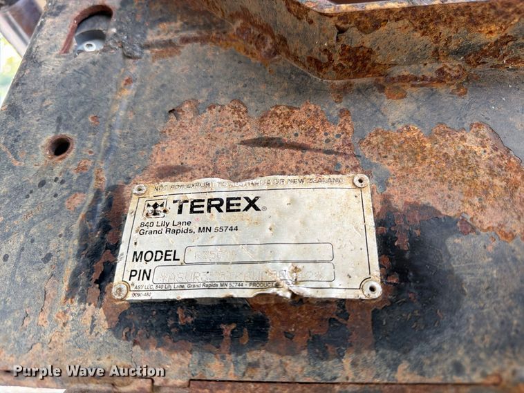 image for item EW5180 2016 Terex R350T forestry tracked skid steer