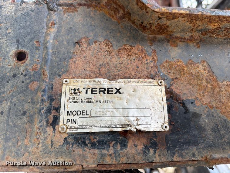 image for item EW5180 2016 Terex R350T forestry tracked skid steer