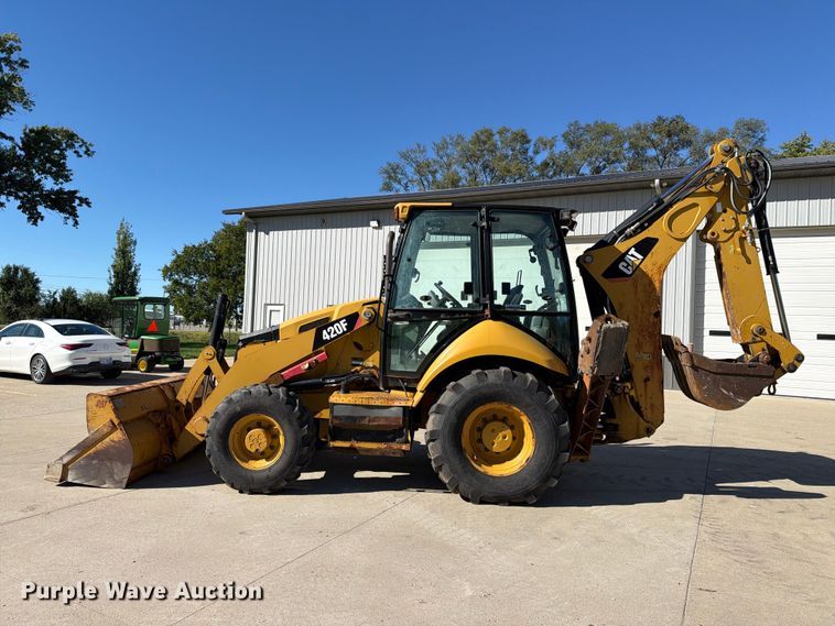 image for item EX1022 2012 Caterpillar 420F backhoe