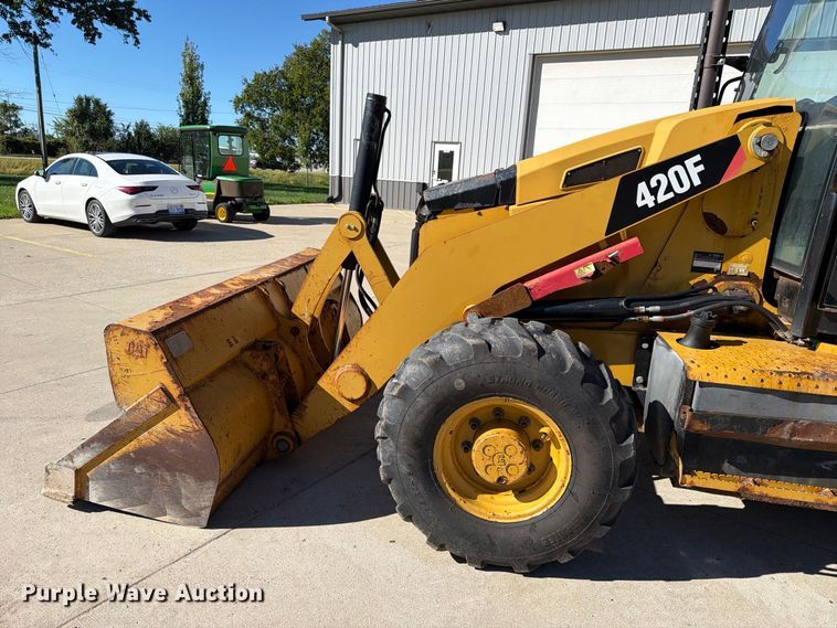 image for item EX1022 2012 Caterpillar 420F backhoe
