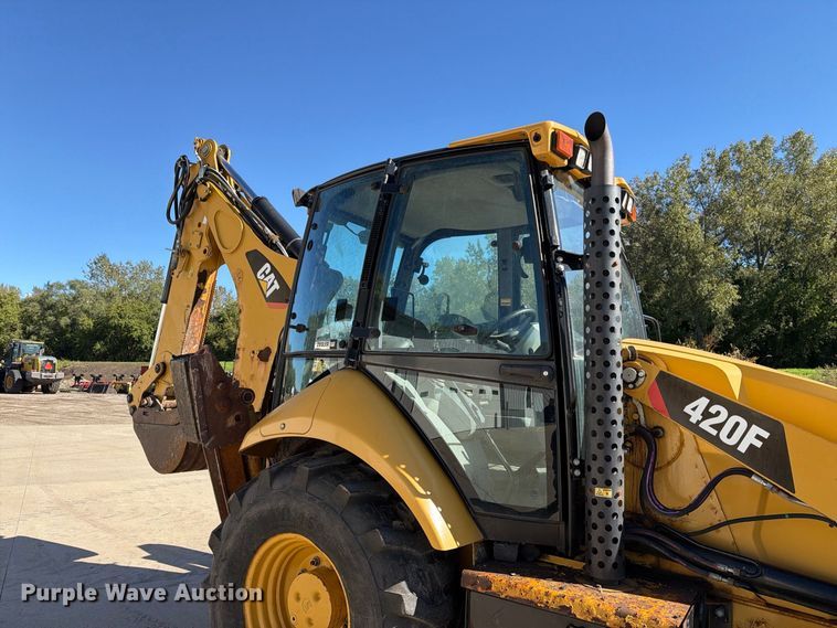 image for item EX1022 2012 Caterpillar 420F backhoe